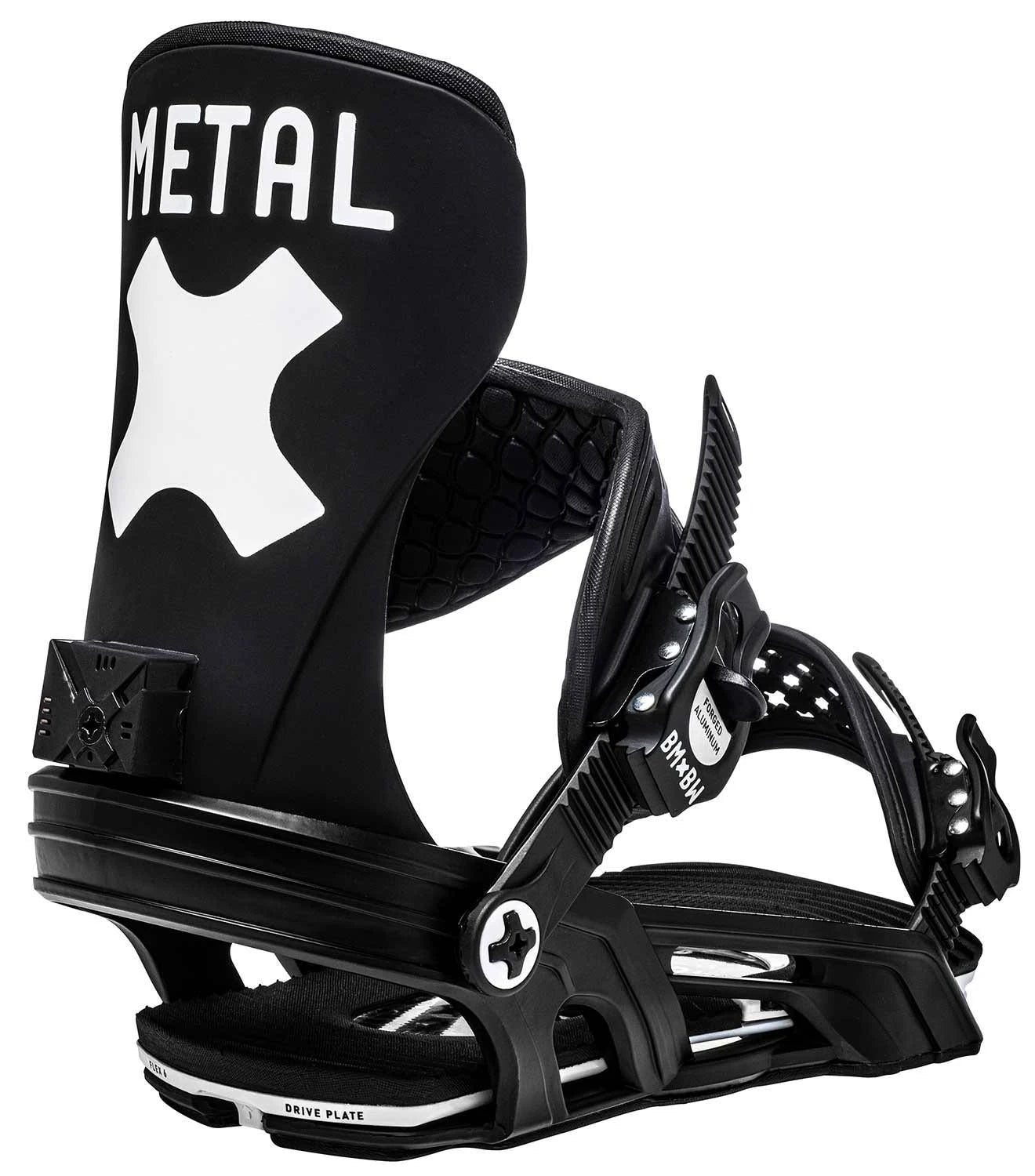 Bent Metal aXtion Snowboard Binding 2021 Black Large Y3048