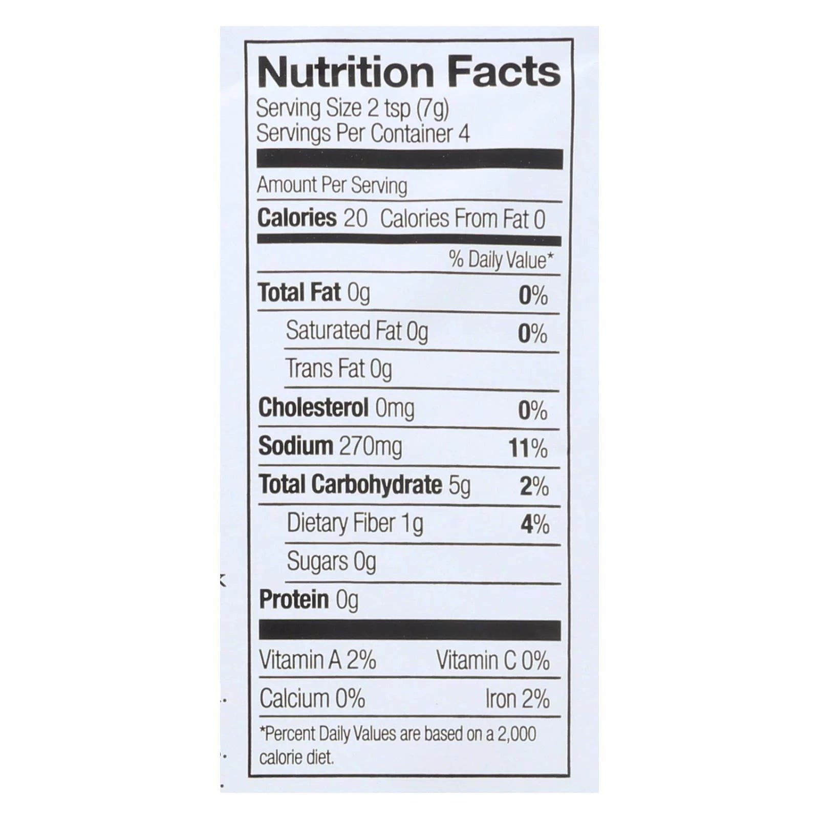 Simply Organic Fajita Seasoning Mix, 1 oz, Case of 12 Q36655