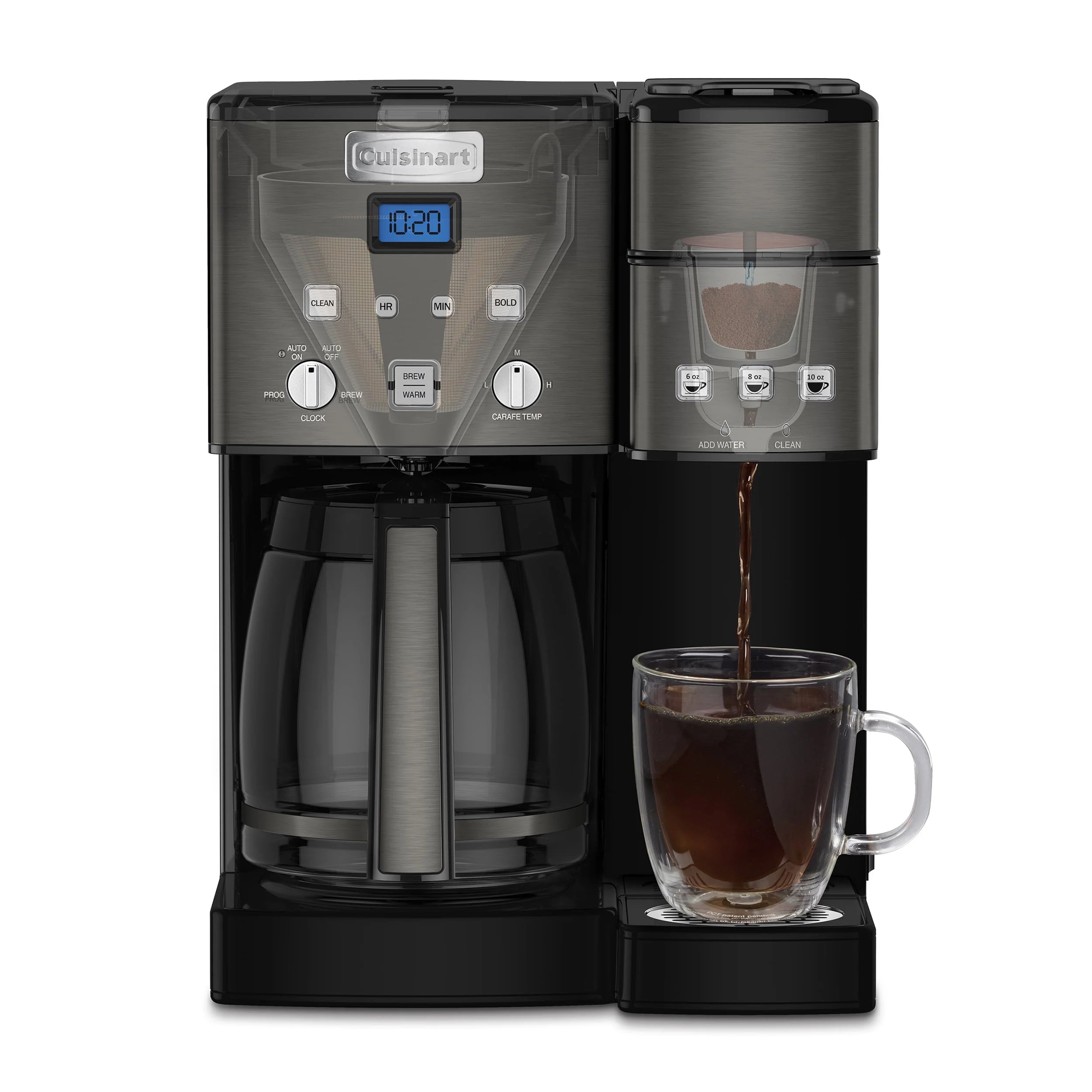 Cuisinart Coffee Center 12 Cup Coffeemaker and Single-Serve Brewer W466965