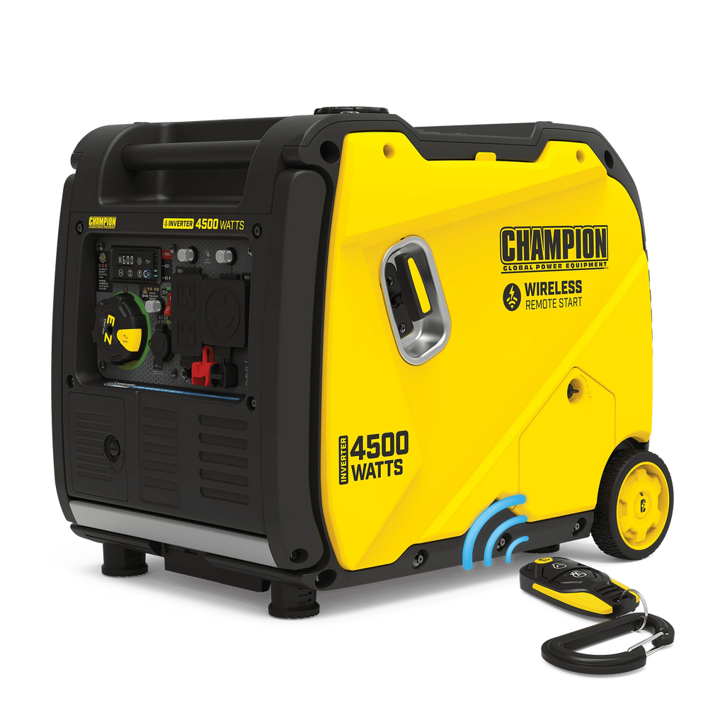Champion Power Equipment 4500-Watt Inverter Generator with CO Shield E7417