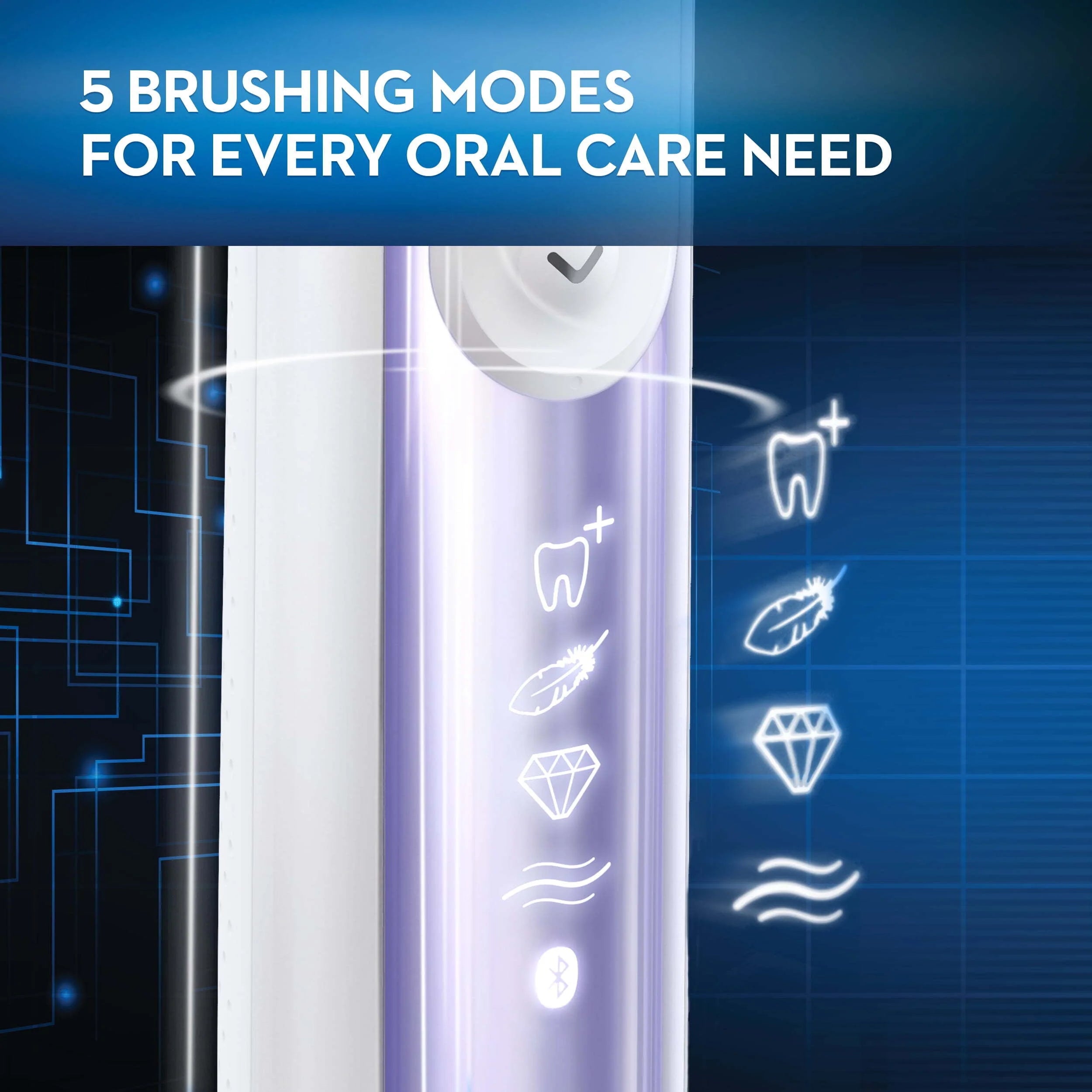 Oral-B Genius 6000 Rechargeable Electric Toothbrush, Rose Gold V276