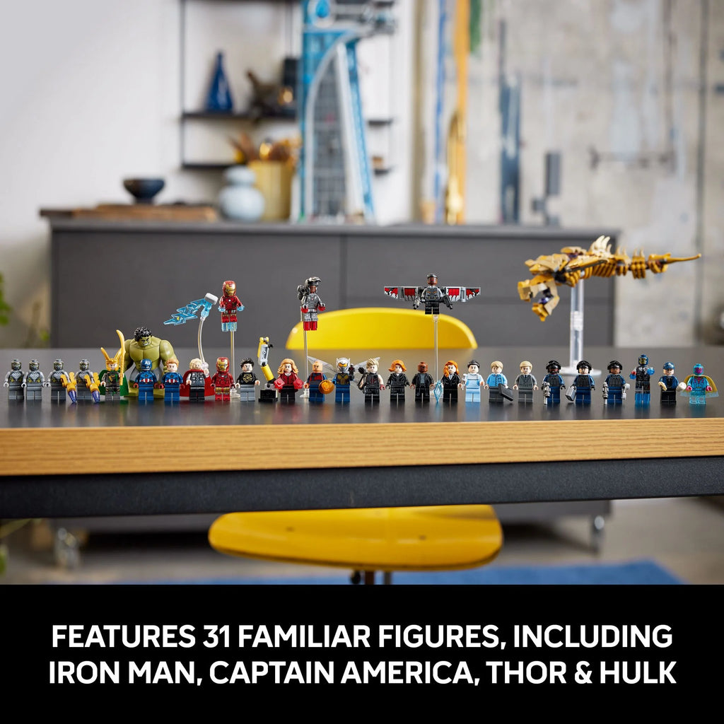 LEGO Marvel Avengers Tower Building Kit with 31 Figures, 76269 J809