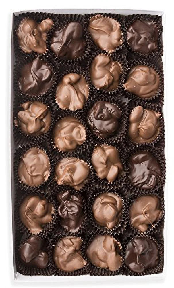 1 Lb Almond Clusters Mixed Milk & Dark Chocolate K6055