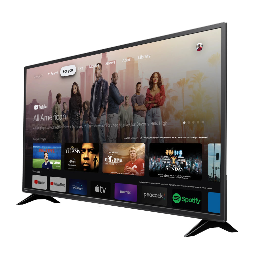 Philips 55" 4K Ultra HD Google Smart LED TV B4764