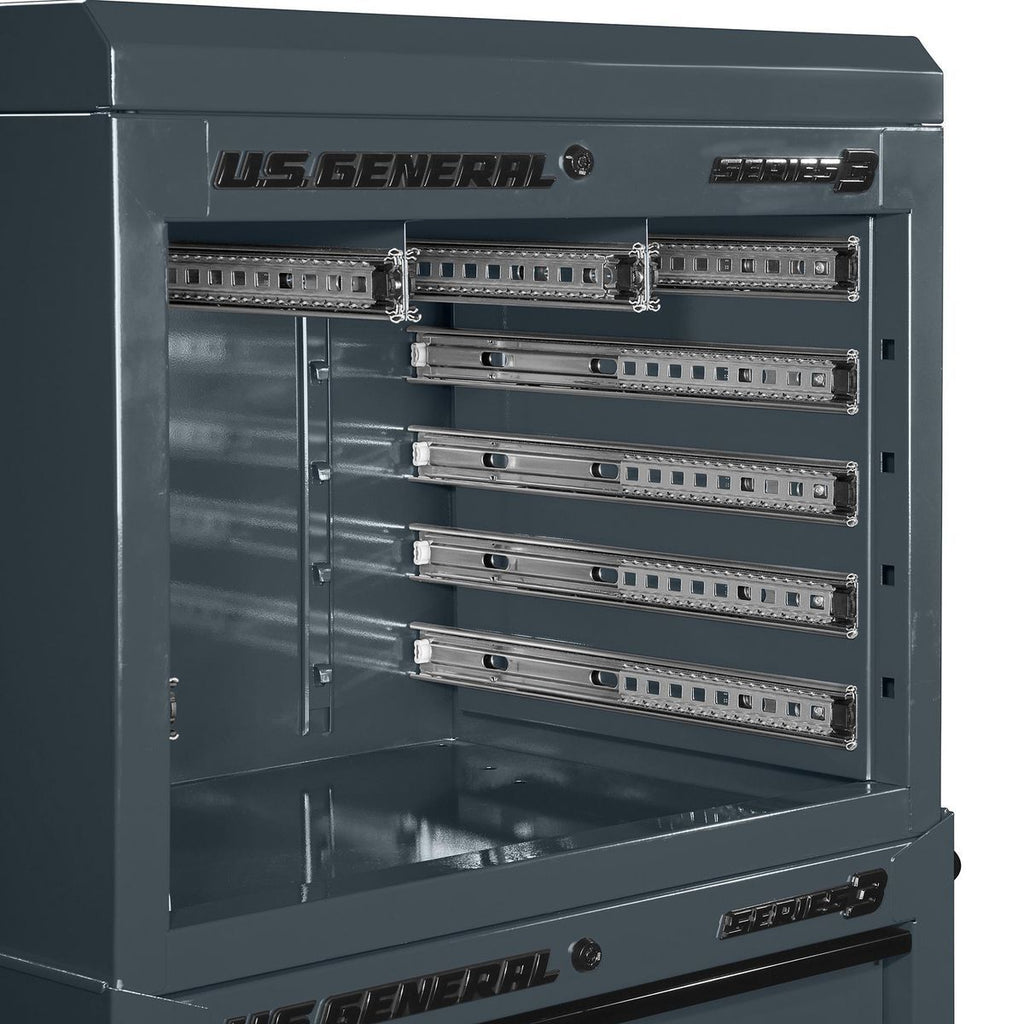 U.S. General 27 in. x 22 in. Top Chest Series 3 Slate Gray G758307