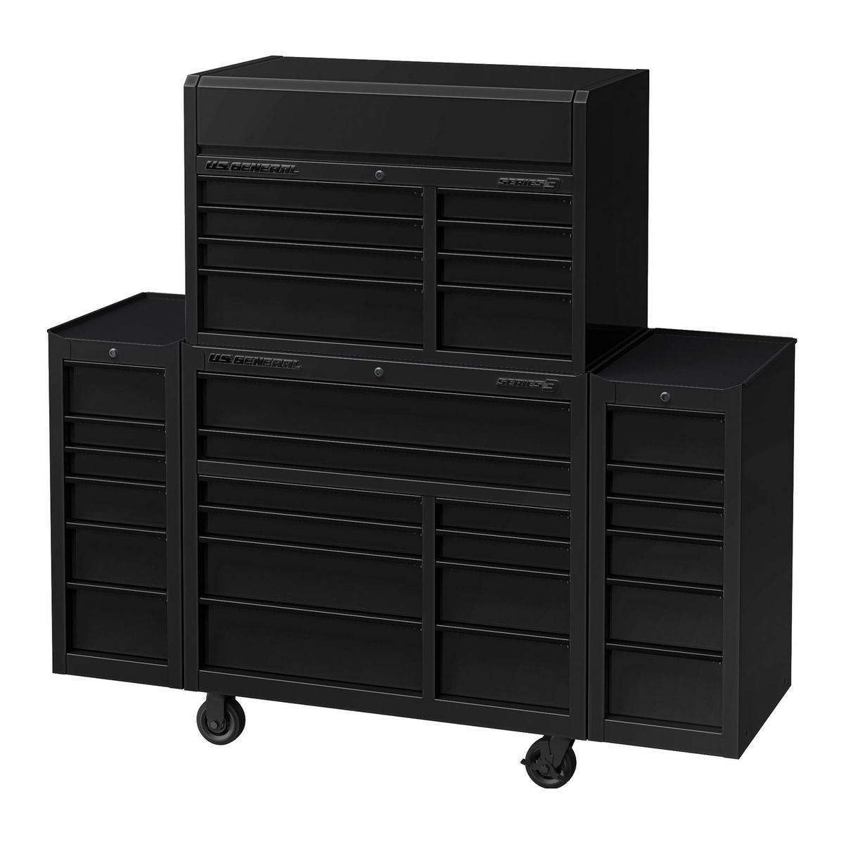 U.S. General 42 in. Top Chest, Series 3, Black K686