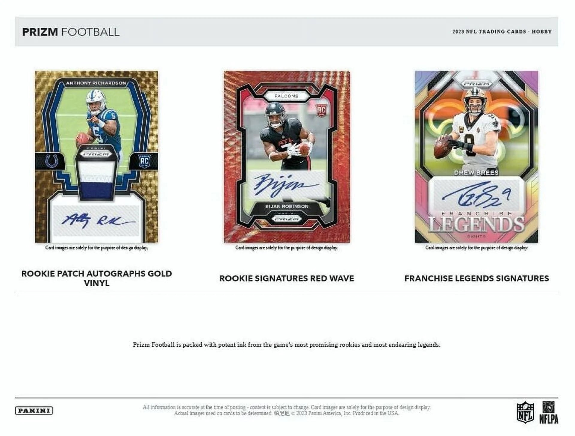 2023 Panini Prizm Football Hobby Box X948