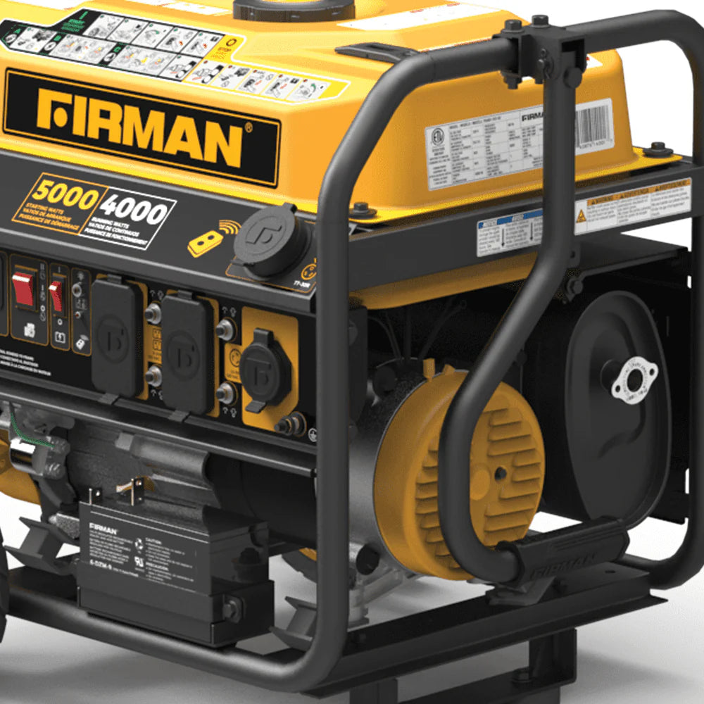 FIRMAN P04001 5000/4000 Watt Remote Start Portable Generator H652178