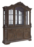 Signature Design by Ashley Charmond Dining Room China, Brown
