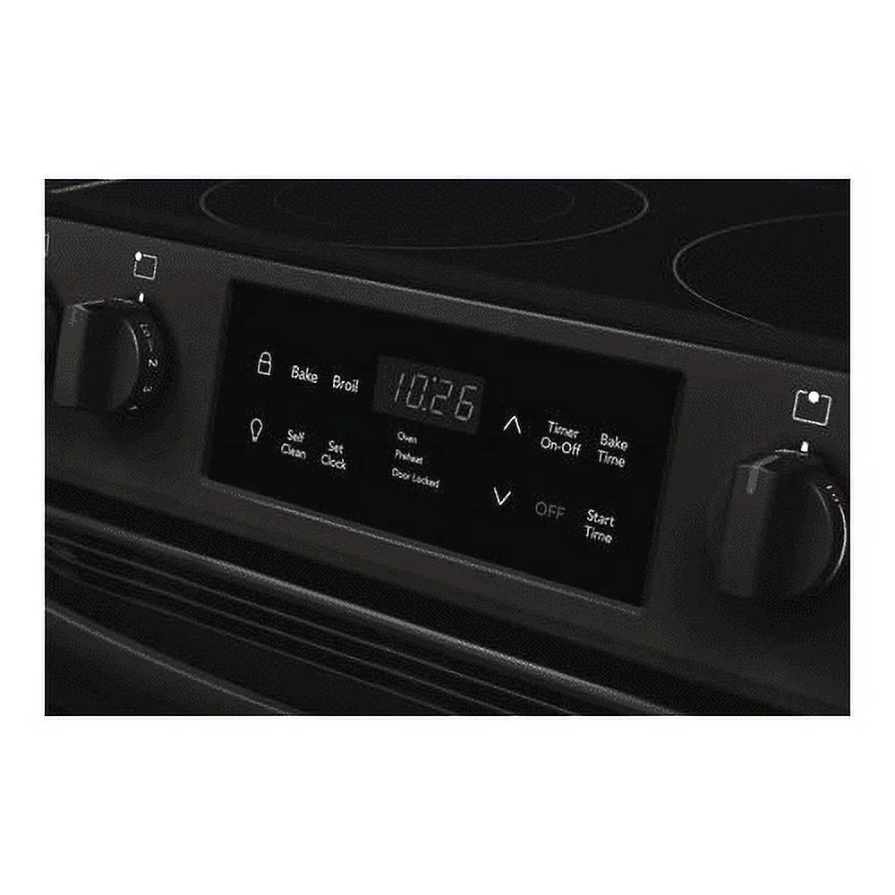 Frigidaire FFEH3054UB Freestanding Electric Range 30 in Self-Cleaning Black E95339