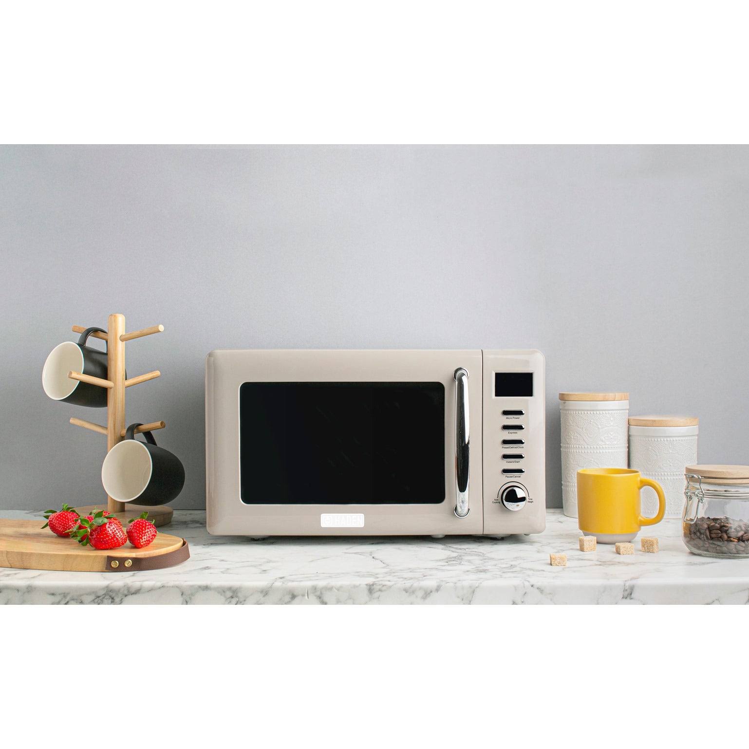 Haden Modern 0.7 Cu Ft Microwave in Putty Beige T1959