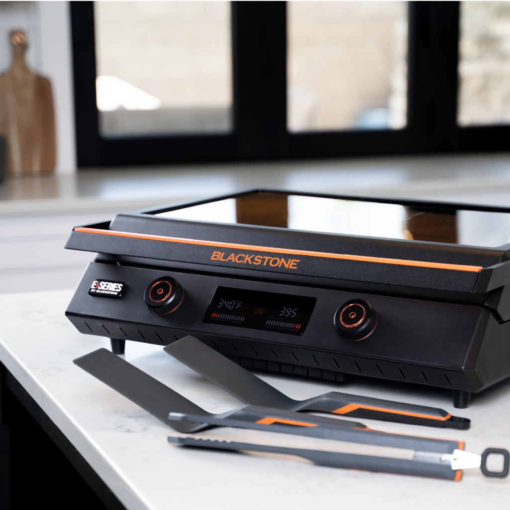 Blackstone E-Series 22 Electric Tabletop Griddle with Prep Cart Y9210