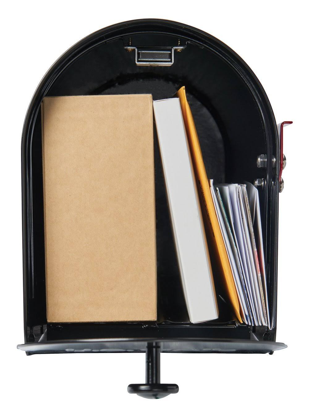 Solar Group Black Tuff Body Mailbox U996704