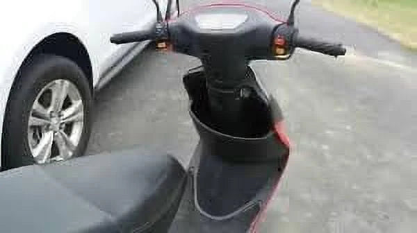HHH 49cc Gas Automatic Scooter Moped MP50-02 with Trunk Sporty Pink C526989