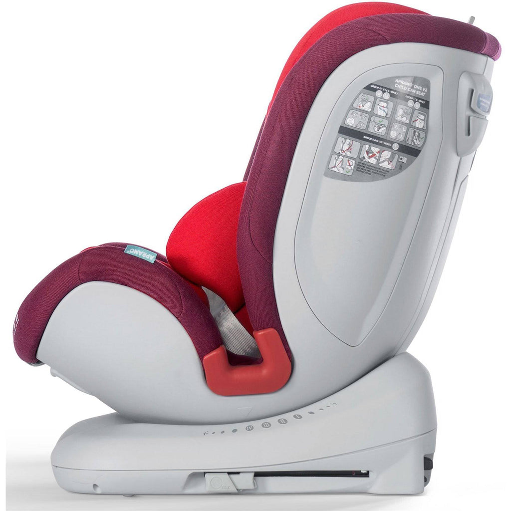 Apramo All Stage Child Car Seat Group 0+/1/2/3 Chilli Red S217