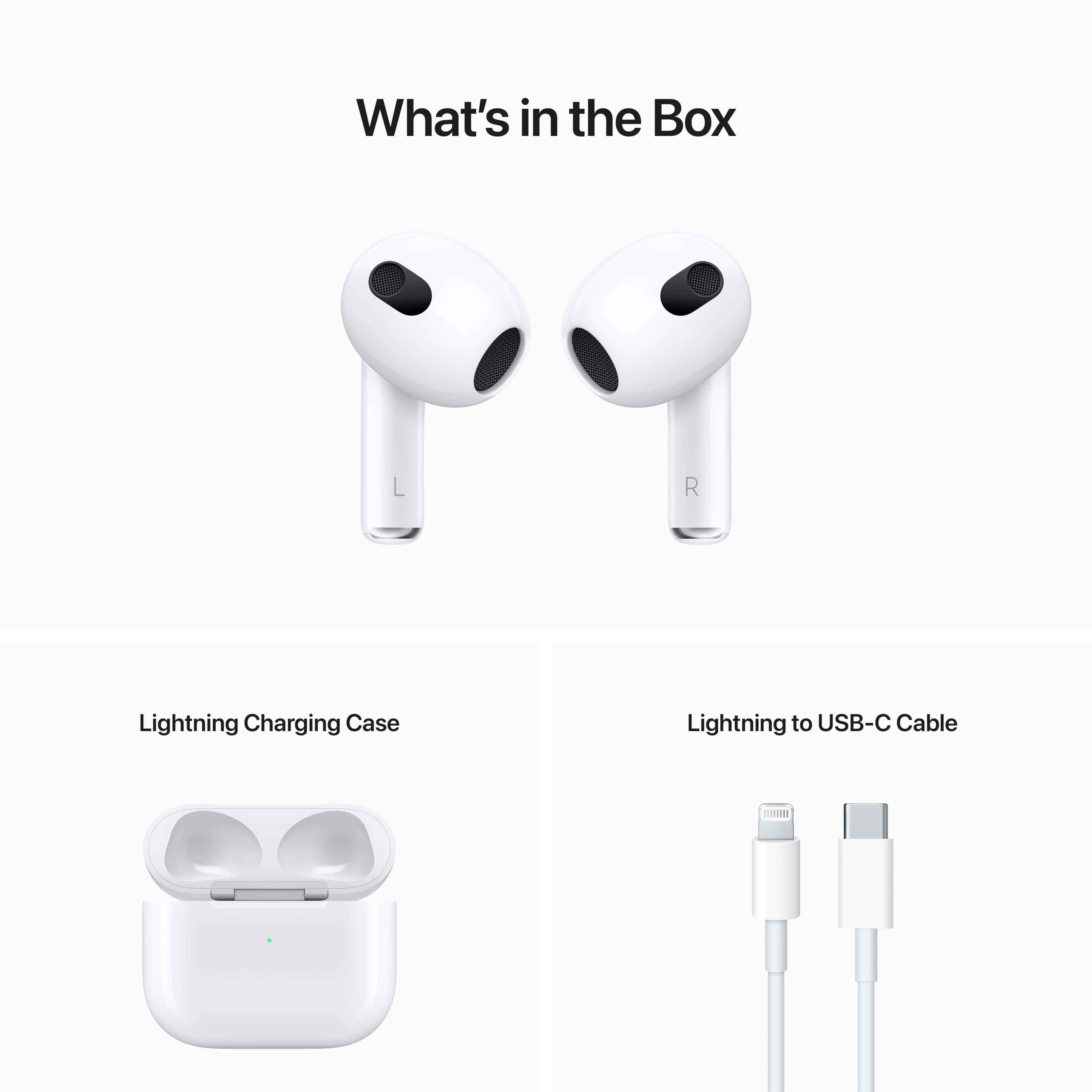AirPods (3rd generation) with Lightning Charging Case B41252
