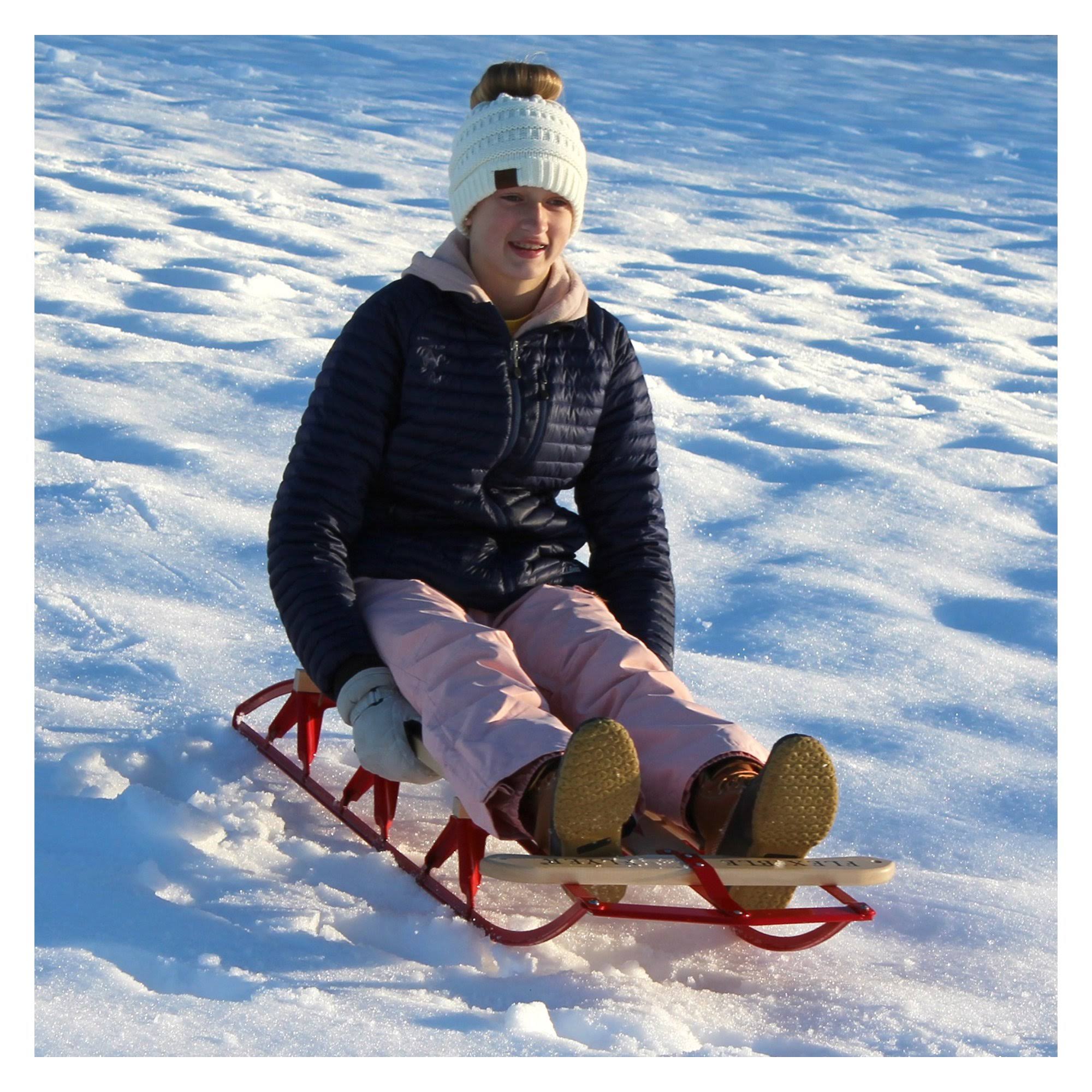 Flexible Flyer Steel 60x22 Runner Sled G26274