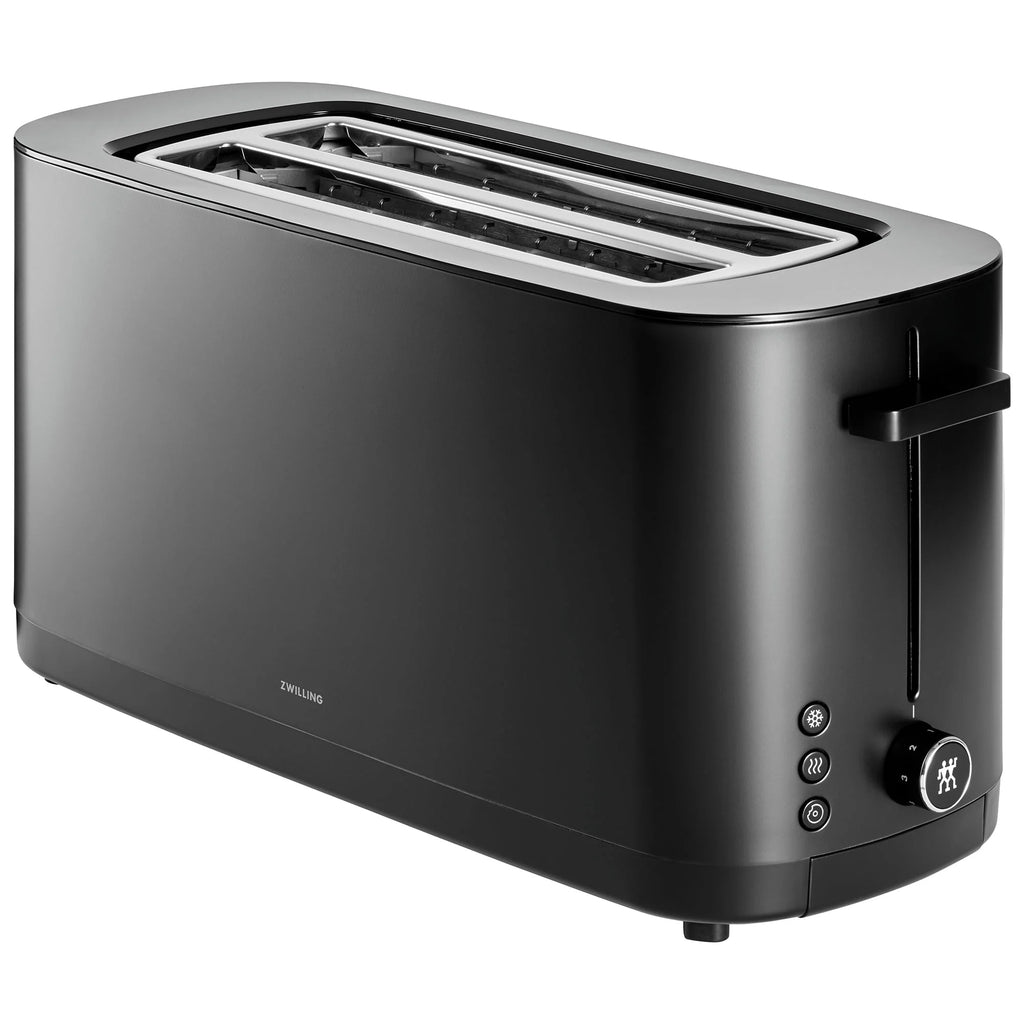 ZWILLING® Enfinigy Cool Touch 4-Slice Long Slot Toaster, Silver Z449154
