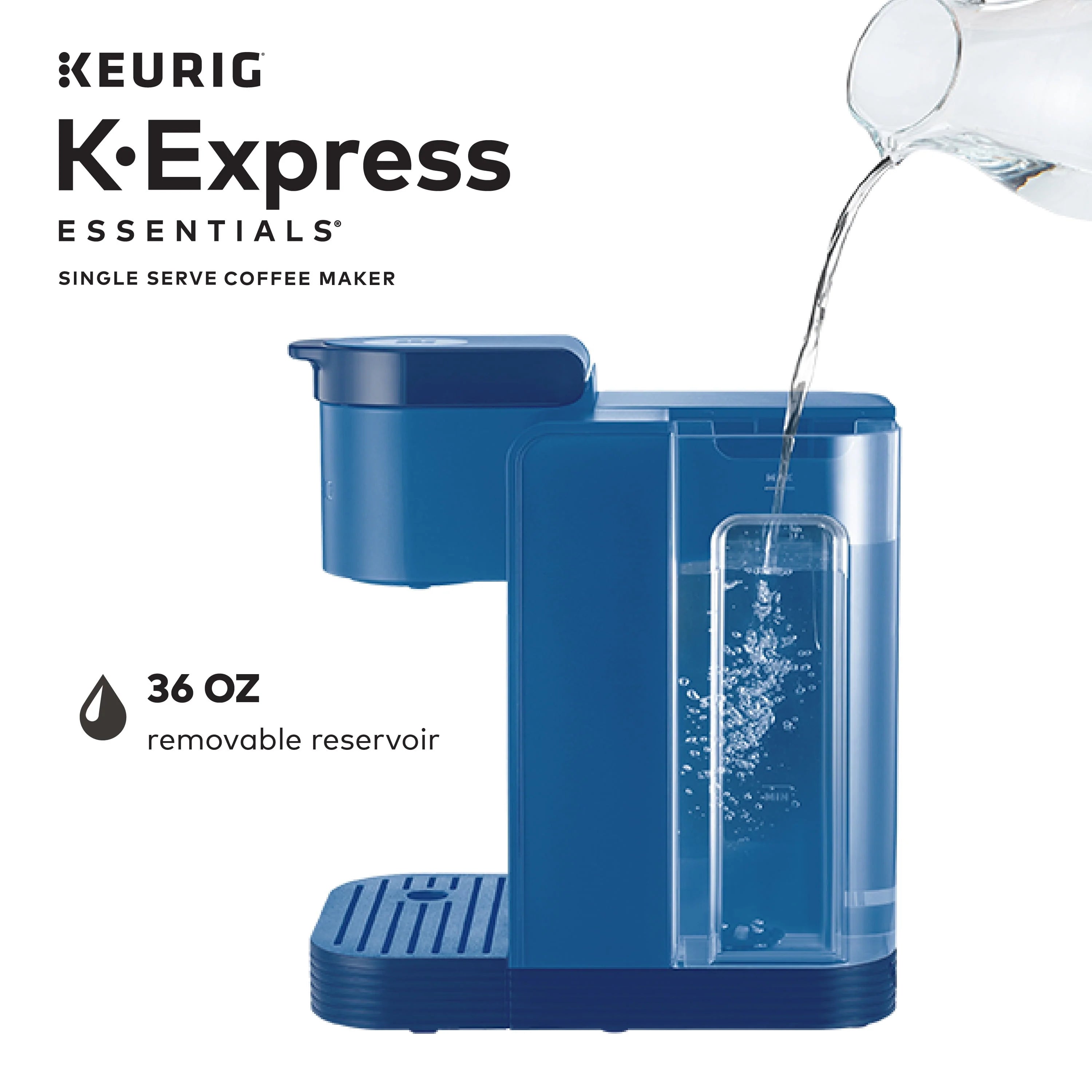 Keurig K-Express Essentials Single Serve K-Cup Pod Coffee Maker, Black L838940