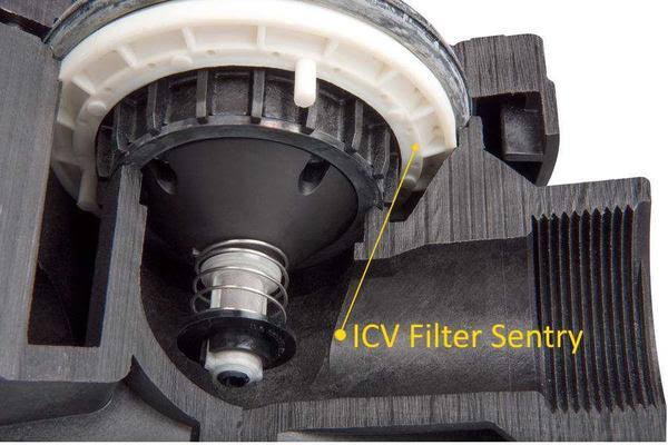 Hunter ICV Global Valves with Filter Sentry 1 inch U296