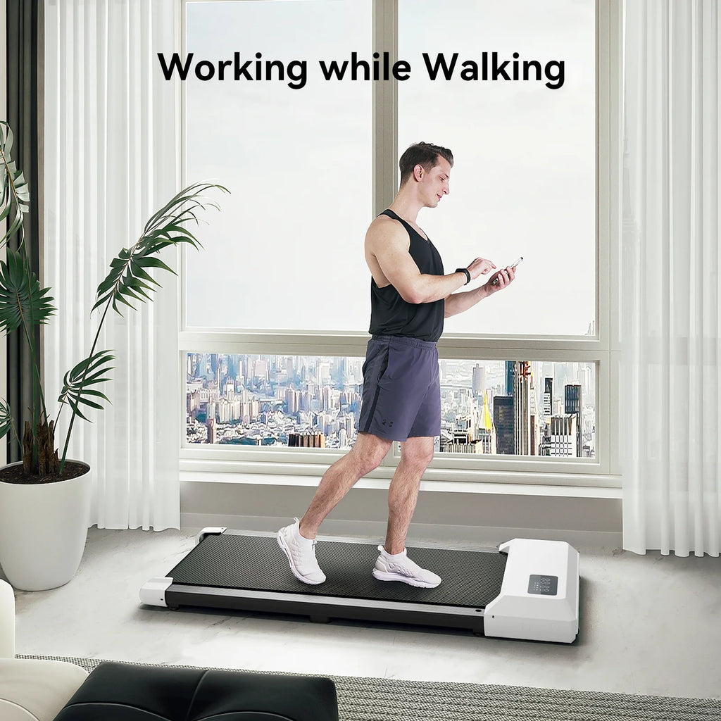 Dpforest Walking Pad 2 in 1 Under Desk Treadmill with Remote Control D6097