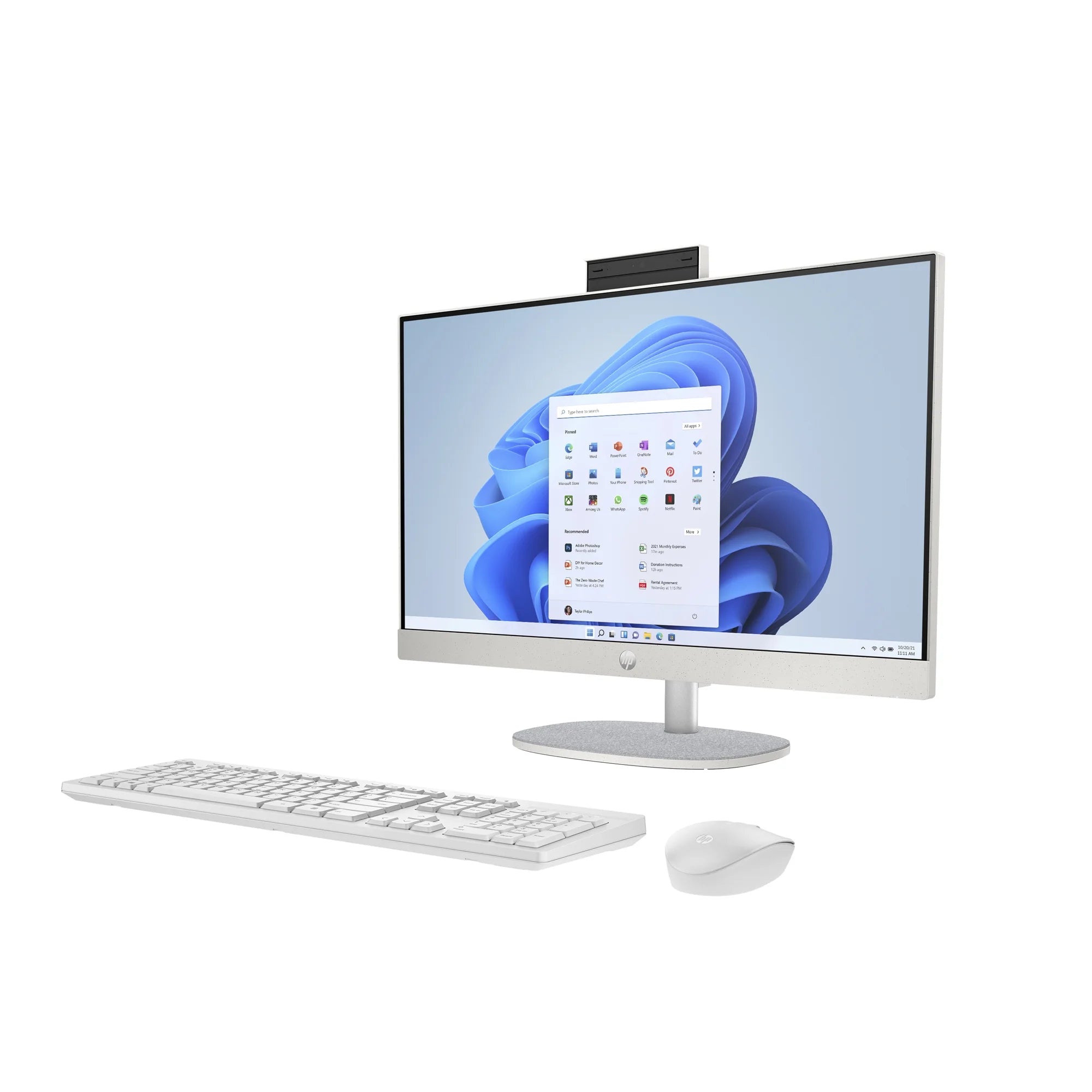 HP All-in-One Desktop 24-CR0070, 24" Touch FHD, Intel Core i5, 256GB SSD, Windows 11 Home M9726