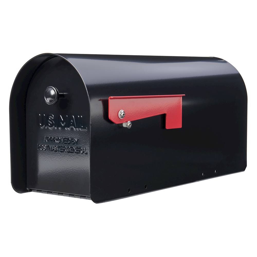 Solar Group Black Tuff Body Mailbox U996704