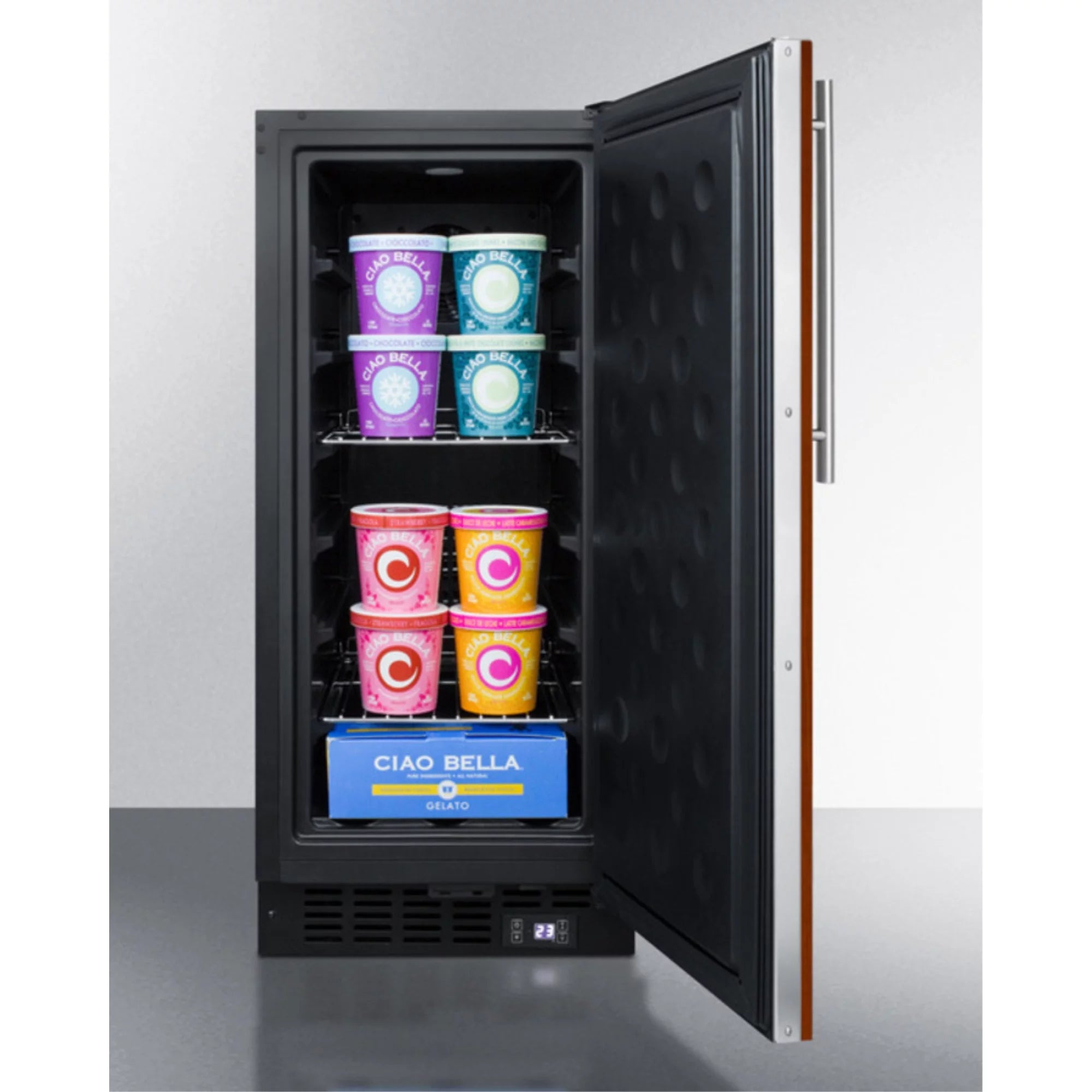 15" Built-In or Freestanding Frost-Free Freezer with Integrated Door Frame M988