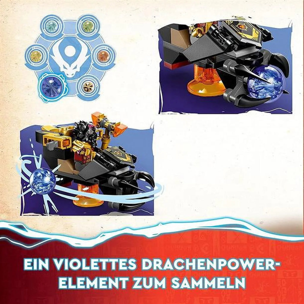 LEGO Ninjago Heatwave Transforming Lava Dragon 71793 W143133