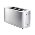 ZWILLING® Enfinigy Cool Touch, 4-Slice Long Slot Toaster, Extra Wide 1.5 Slot for Bagels and Toast, Silver