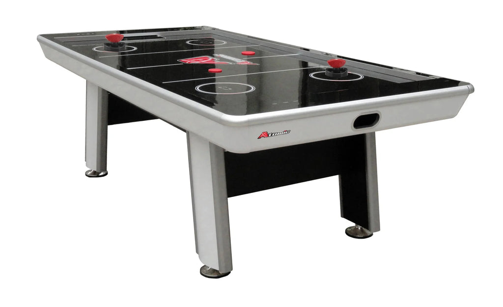 Atomic Avenger 8' Hockey Table with LED Scoring and 120V Blowers for Exhilarating Play