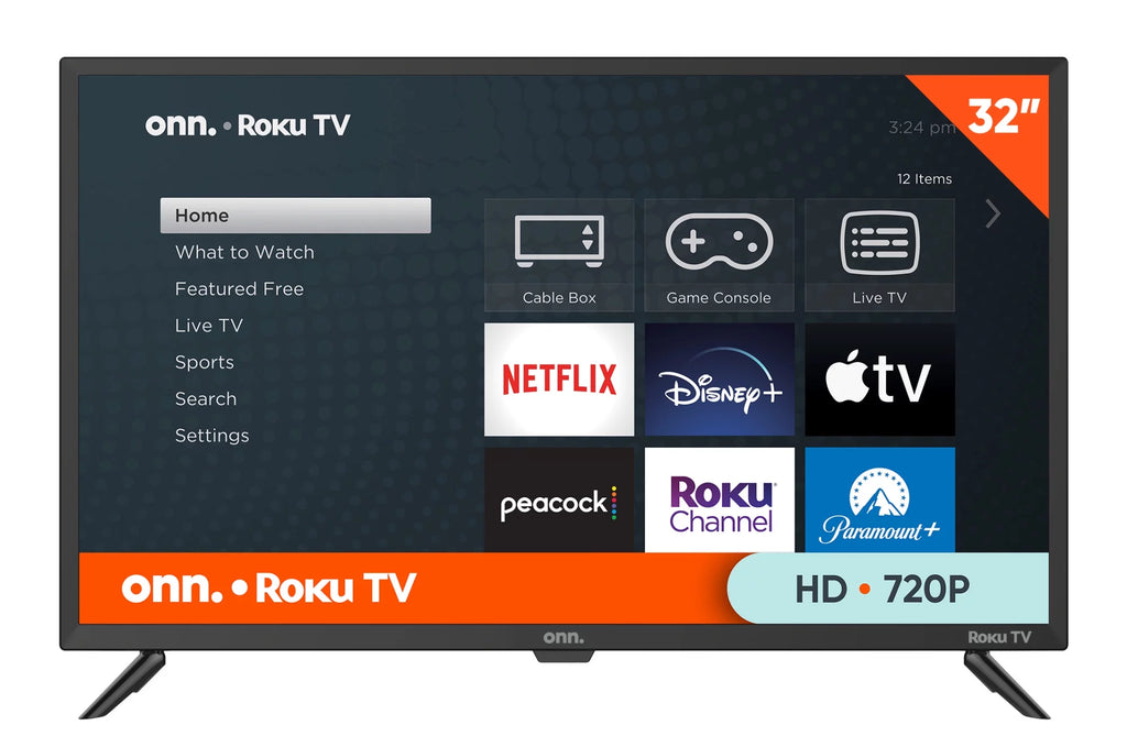 onn. 32�� Class HD (720P) LED Roku Smart Television (100012589)