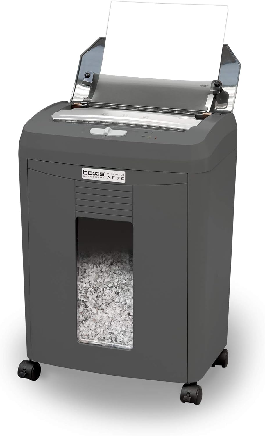 Boxis 70-Sheet Autofeed Microcut Paper Shredder U22771