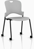 Caper Stacking Chair - Grey by Herman Miller