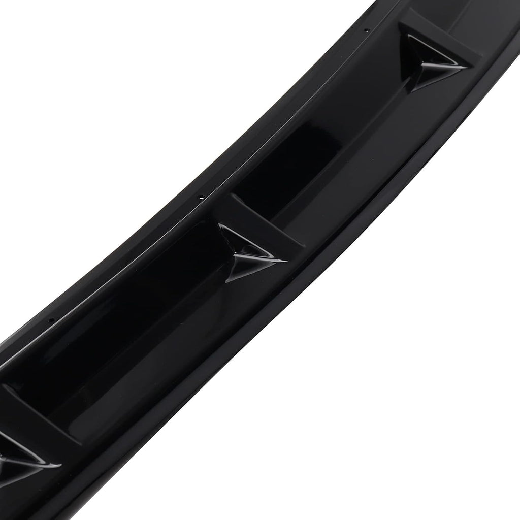 MotorFansClub 3Pcs Front Bumper Lip for Camry SE XSE 2021+, ABS Glossy Black Y39974