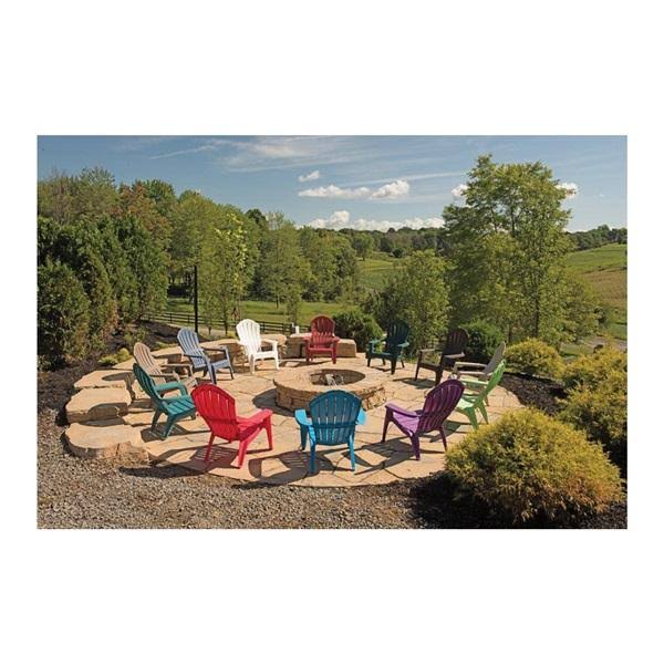 Adams RealComfort Adirondack Chair Teal M701