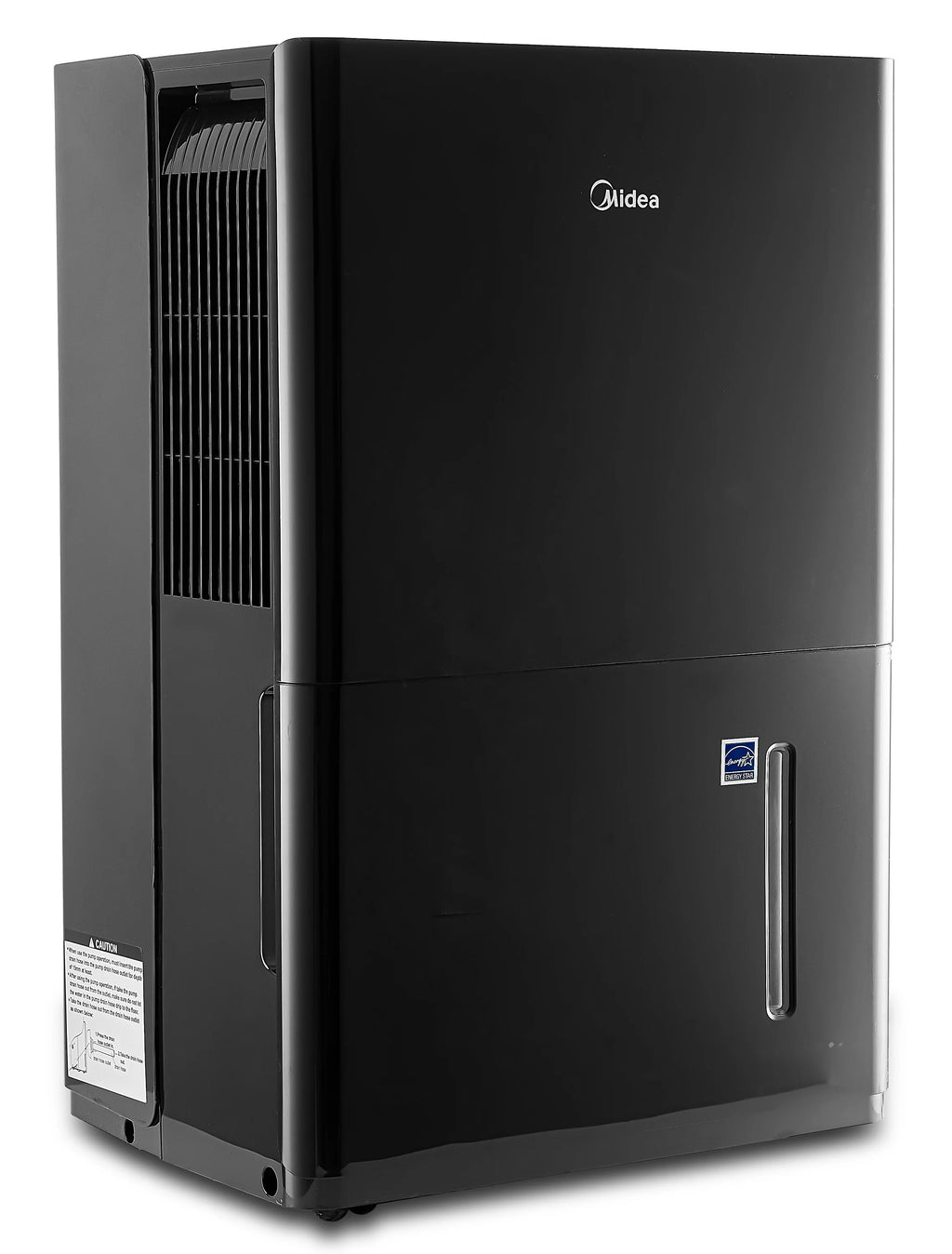 Midea 50-Pint Smart Dehumidifier with Pump, Energy Star, Black D8870