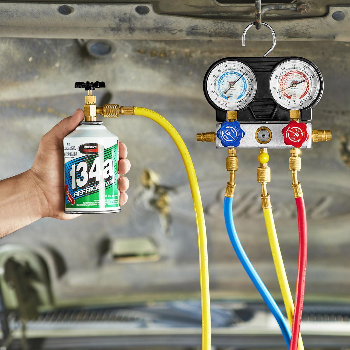 PITTSBURGH R134a Self-Sealing A/C Refrigerant Can Tap Valve S7375
