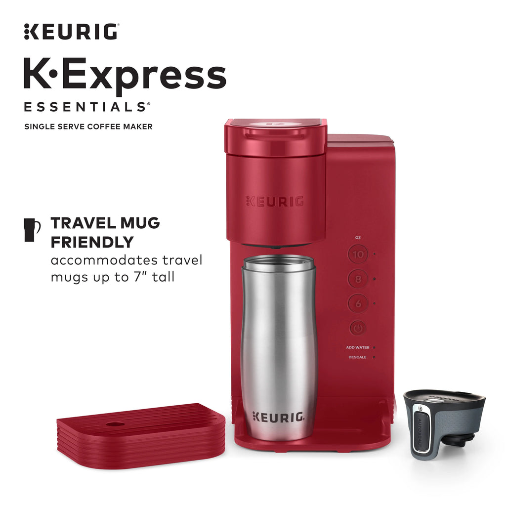 Keurig K-Express Essentials Single Serve K-Cup Pod Coffee Maker, Black L838940