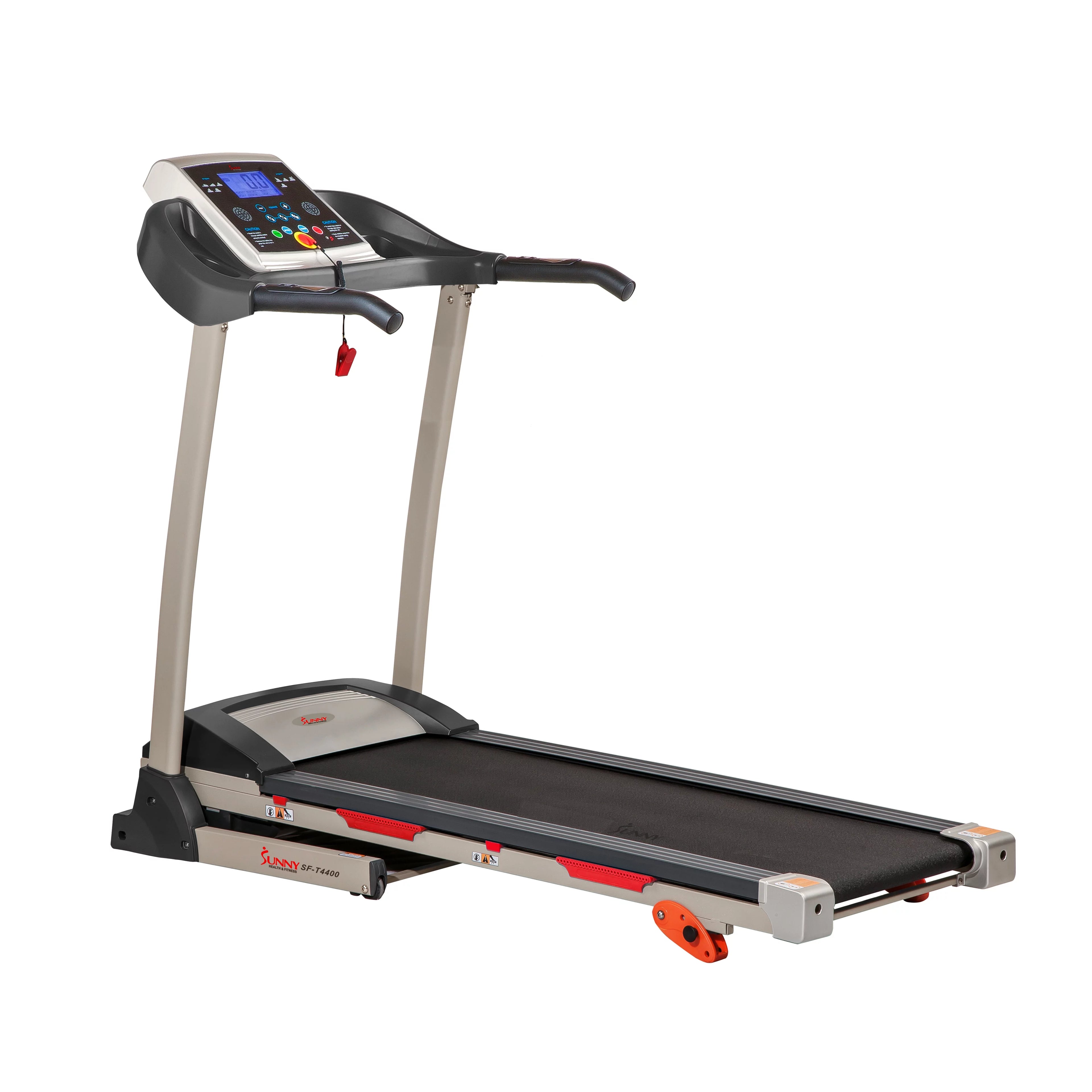 Sunny Health & Fitness Folding Treadmill with Manual Incline SF-T4400 M524297