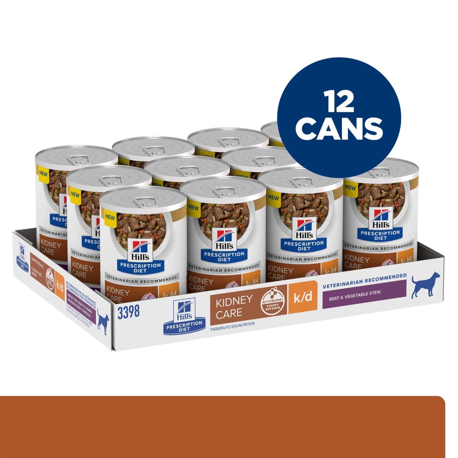 Hill’s Prescription Diet k/d Kidney Care Dog Food K330638
