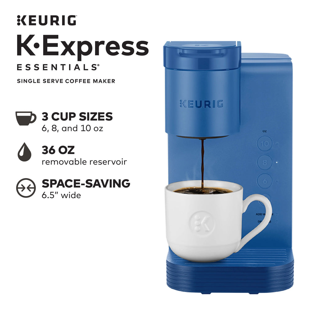 Keurig K-Express Essentials Single Serve K-Cup Pod Coffee Maker, Black L838940