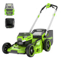 Greenworks 60V 21 Self Propelled Lawn Mower with (1) 8.0 Ah Battery & Rapid Charger 2546402