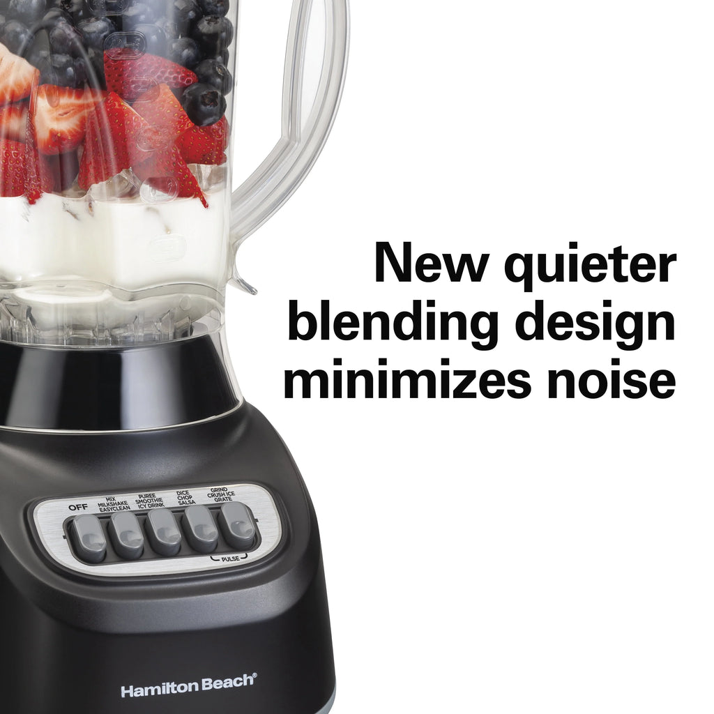 Hamilton Beach Smoothie Blender 48 oz Black N224