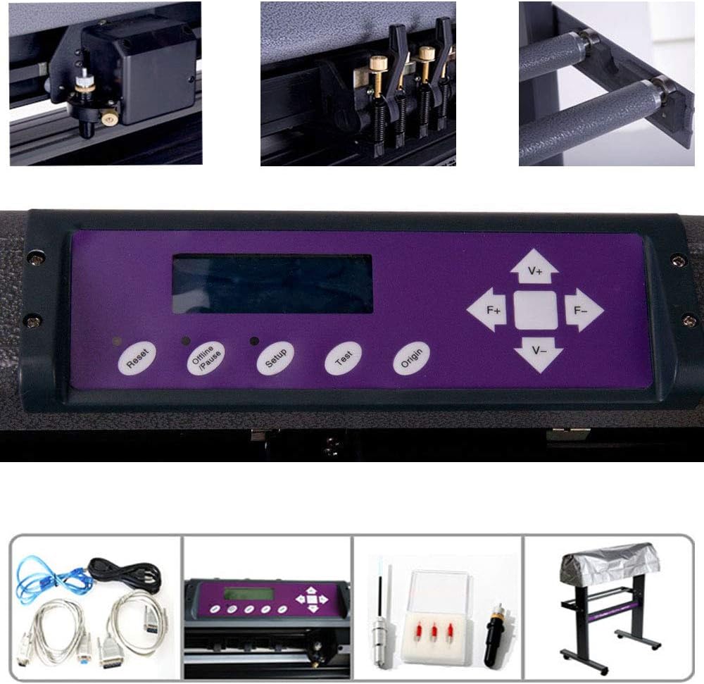 USCutter 28 Inch MH Vinyl Cutter Plotter with Stand and VinylMaster S983