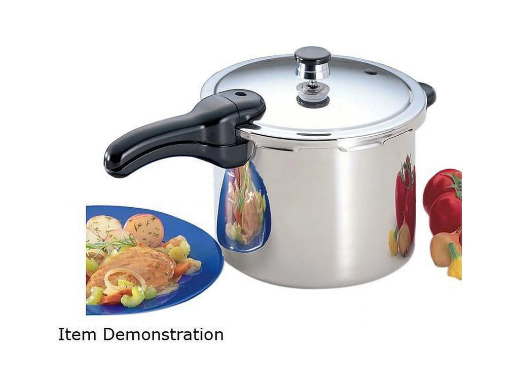 Presto® 6 Quart Stainless Steel Pressure Cooker E6858