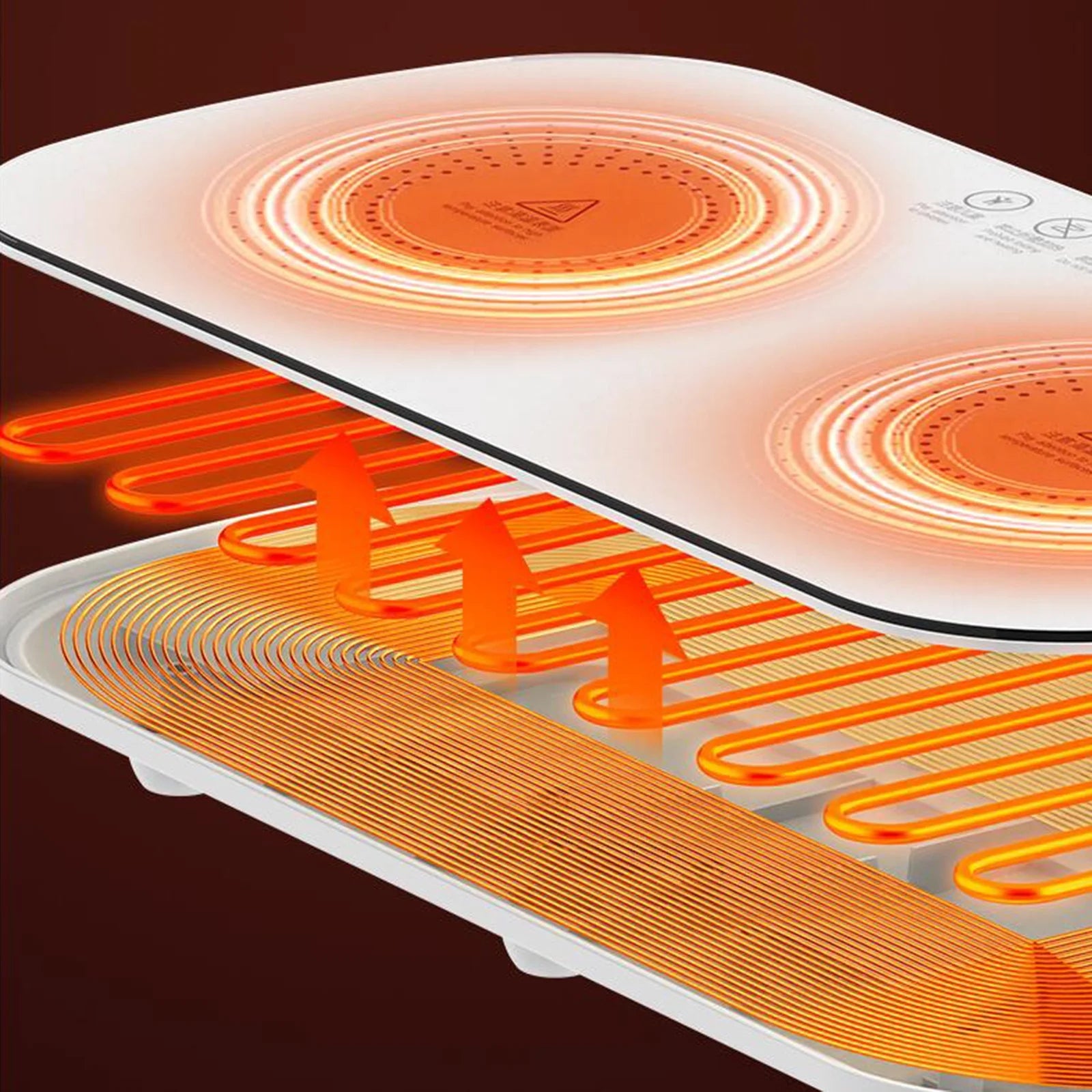 Tongina Electric Warming Tray Food Warmer for Kitchen Y63385