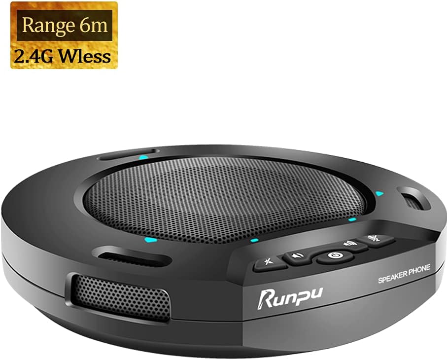 Runpu Video Conference System Bundle with Wireless Speaker and HD Camera E32644