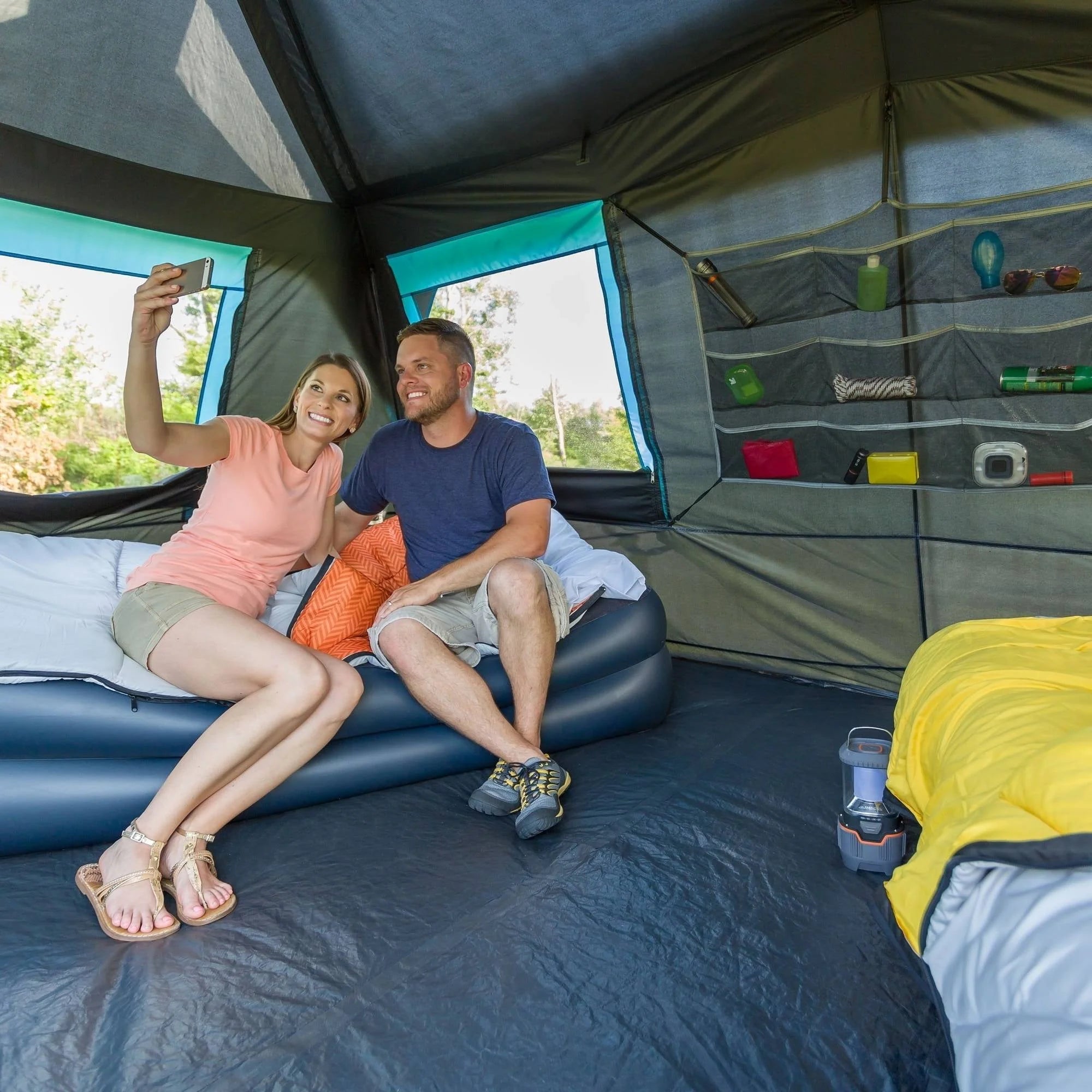Ozark Trail 14'x10' 10-Person Dark Rest Instant Cabin Tent R460