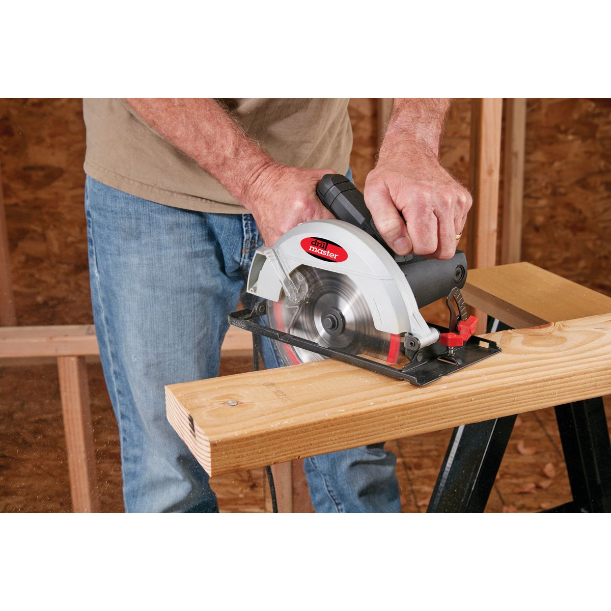 DRILL MASTER 10 Amp 7-1/4 in. Circular Saw V646297